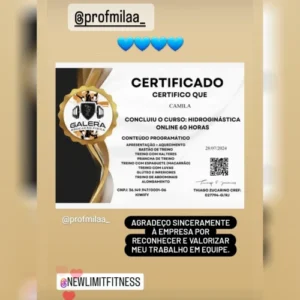 Galera da Educação Fisica - Certificados